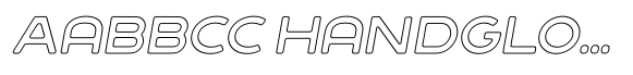Sandport Ultra Outline Italic image