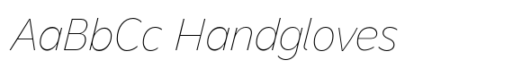 Bernadete Thin Italic image