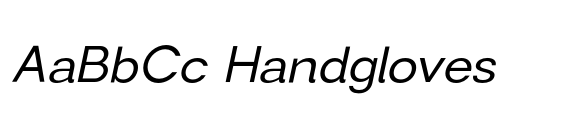 Modern Sans Regular Oblique image