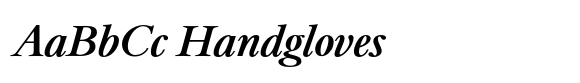 Cromer Bold Italic image