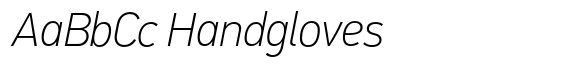 PF DIN Text Pro Thin Italic font sample
