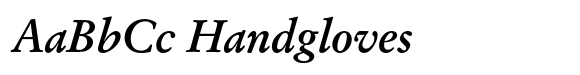 Garamond SB Medium Italic image