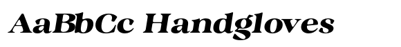 Quirlone Soft Bold Expanded Italic image