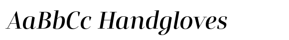 Mandrel Didone Extended Demi Italic image