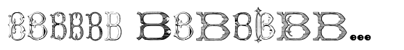 Victorian Alphabets B Regular image
