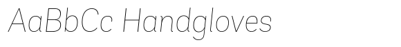 Andes UltraLight Italic image