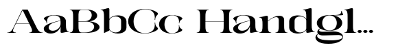 Galdertin Charetam Serif Black Extra Expanded image