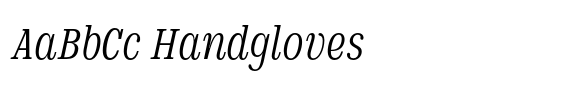DT Augustina Slab Italic 1 Light image