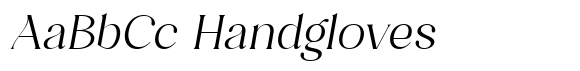 Magnolia Glamour Italic font sample