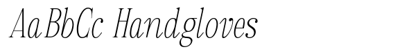 TRT Kingdom Heaven Thin Italic image