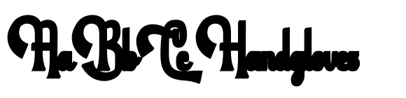 UT Hollywoody Extrude Extrude font sample