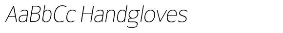 Chatwin Rounded Thin Italic image