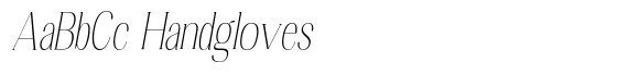 Mandational Thin Semi Condensed Slant image