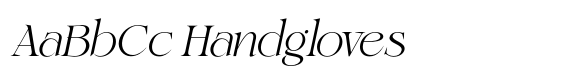Voger Italic image