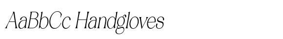 Tenopate Ultra Condensed Slanted image