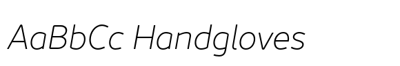 Jano Sans Pro Extra Light Italic image