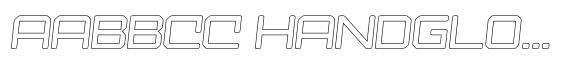 Croxed Rounded Outline Italic image