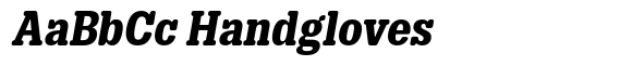 Dean Soft Slab Condensed Bold Italic image