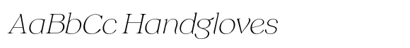 Sregs Extra Light Italic image