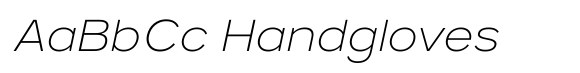 GC Monza Sans Thin Semi Expanded Italic image