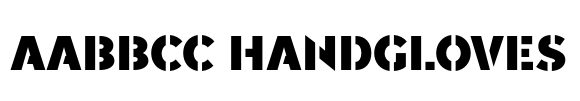 Renau Stencil Bold image