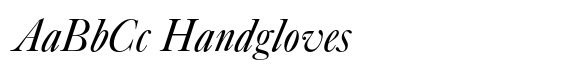 New Caslon SB Roman Italic image