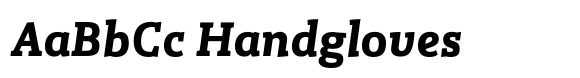 Gazeta Slab Semi Bold Italic image