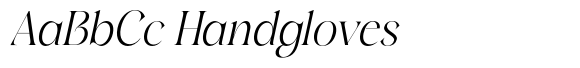 Ravello Italic font sample