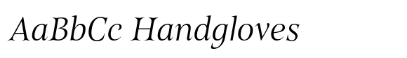 Belda Extra Light Italic image