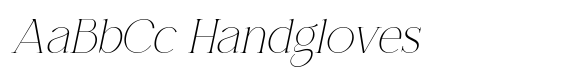 MOORA LIGHT Italic image