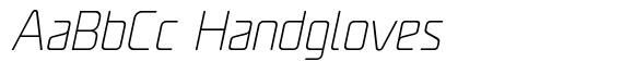 UNicod Sans UltraLight Italic image