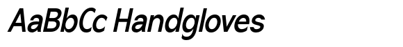Nira Nara Semi Bold Condensed Slanted image