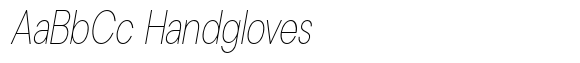 Cavren Condensed Thin Slanted image