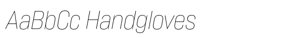 Lütschine Lutschine Thin x2 Italic image