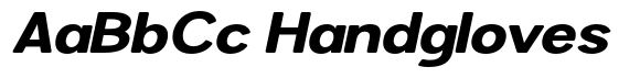 Brigife Soft Extra Bold Expanded Italic image