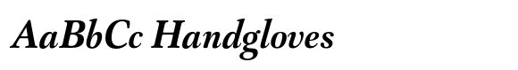Capricho Bold Italic image