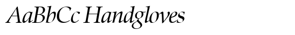 Zapf Renaissance Antiqua Book Italic image