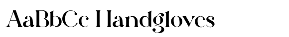 Qingdem font sample