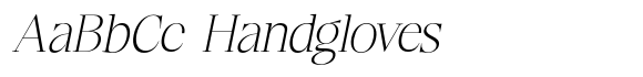 Ranoe family Thin Italic image