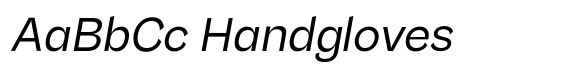 Daminga Regular Italic font sample