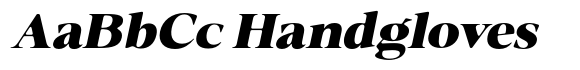 Fitgad Soft Extra Bold Expanded Italic image
