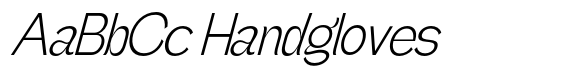 Gathia Sans  Slant Light image