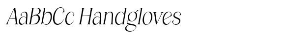 Bethora Light Semi Condensed Slant image