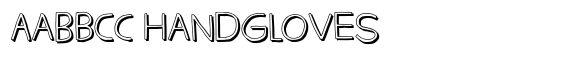 Overskrift Shadow font sample