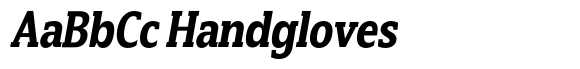 Solmerik Bold Semi Condensed Slant image