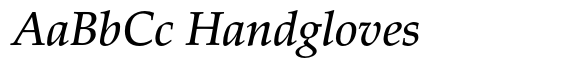 Palatino Pro Medium Italic image