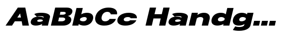 Spatial Logic Black Expanded Italic image
