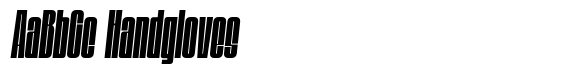 Bunke Extra Bold Italic image