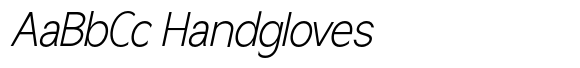 Nira Nara Extra Light Semi Condensed Slant image