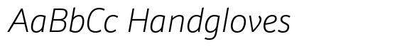 Schnebel Sans Pro Thin Italic image